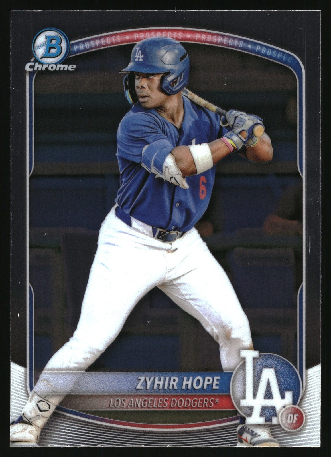 2025 Bowman #BCP-2 Zyhir Hope Chrome Prospects