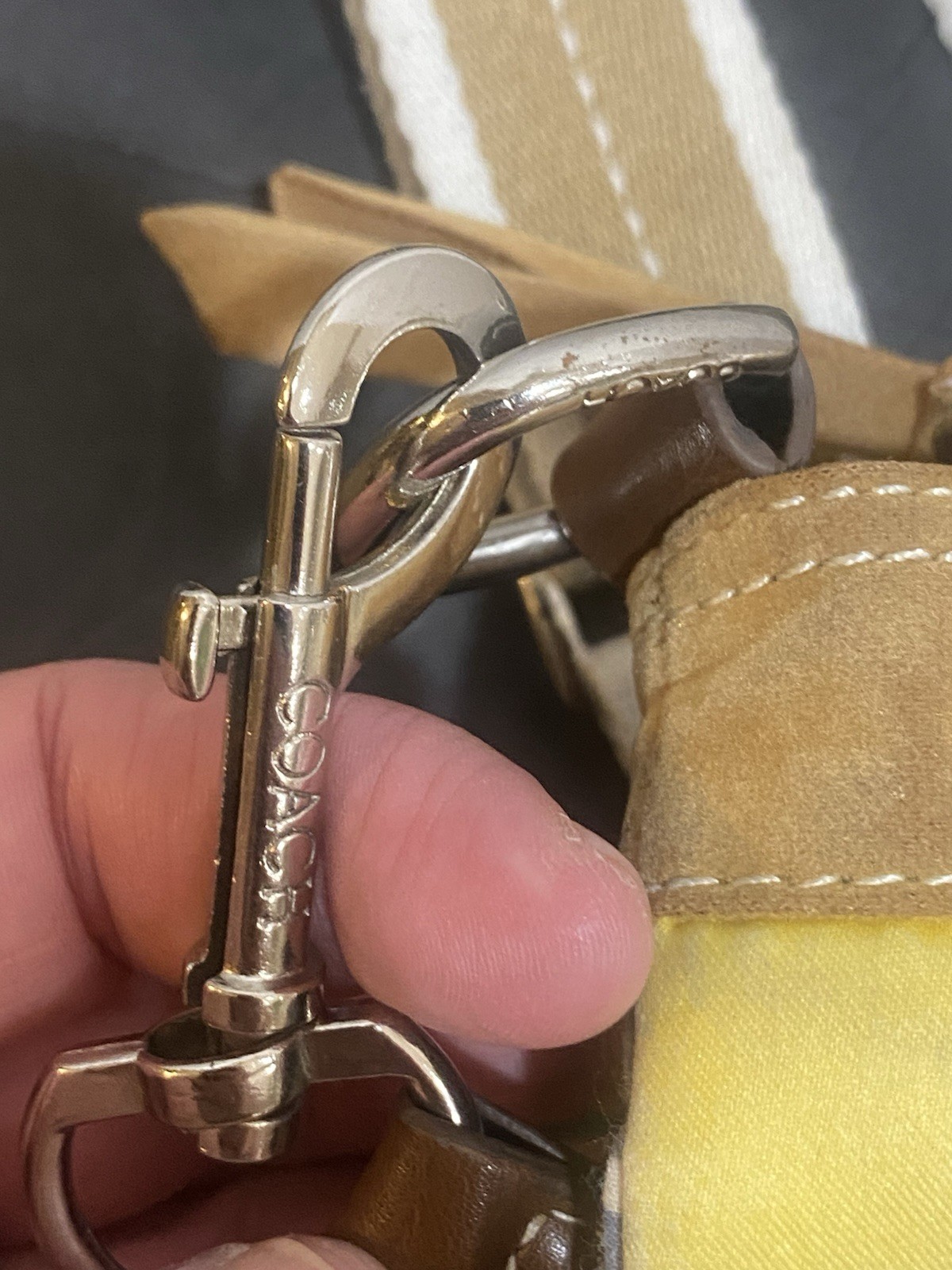 Coach Hampton Spring Patchwork Multi-color Dual H… - image 5