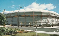 Hubert H. Humphrey Metrodome Stadium Postcard - 1982 Minnesota Twins - Exterior