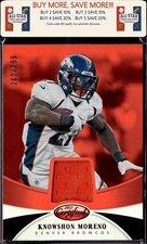 2013 Panini Certified #55 Knowshon Moreno Mirror Red Materials #/299 Broncos