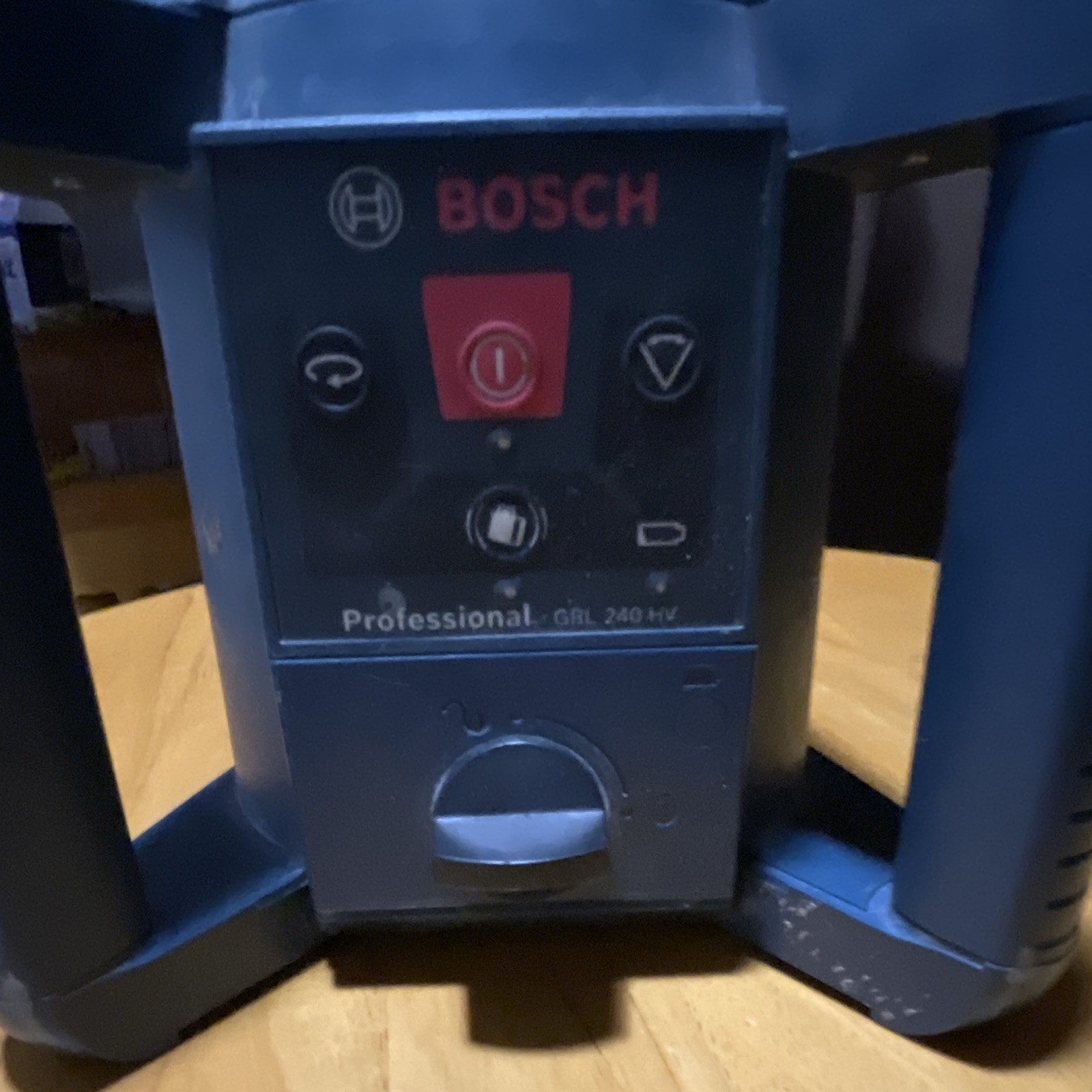 Bosch GRL 240 HV Rotary Laser Level Auto-Leveling Red Beam 800ft w/ Case