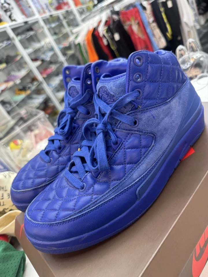 Just Don x Air Jordan 2 Retro Varsity Royal Talla 9 (717170 405) Foto 3 de 4