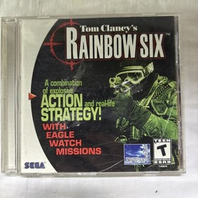 Tom Clancy's Rainbow Six (Sega Dreamcast, 2000) Complete