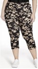 Terra and Sky Women’s Tropical Silhouette High Rise Capri Leggings 2X (20W-22W) — photo 1