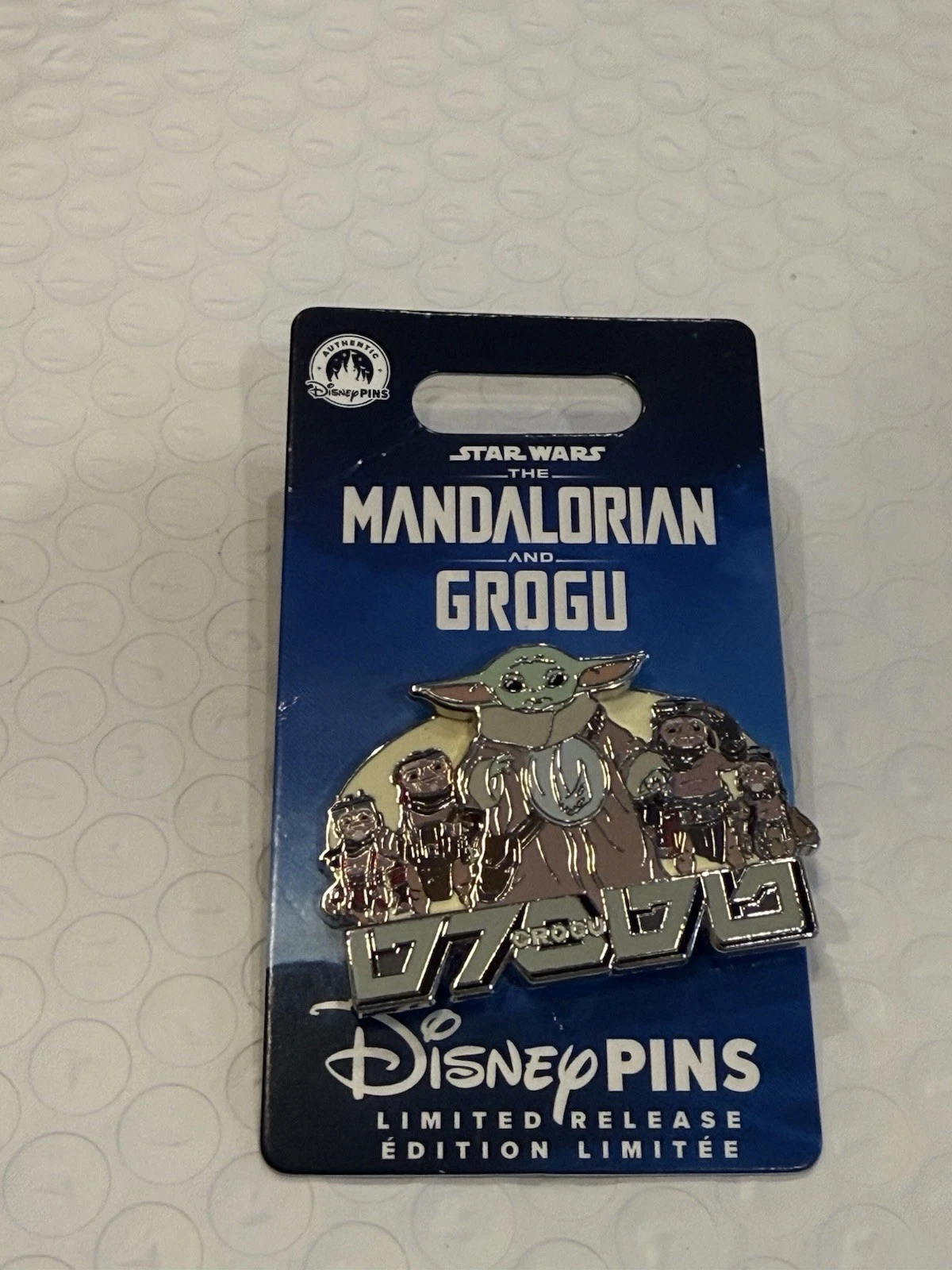 Disney Star Wars Mandalorian And Grogu Movie 2026 Pin New LR