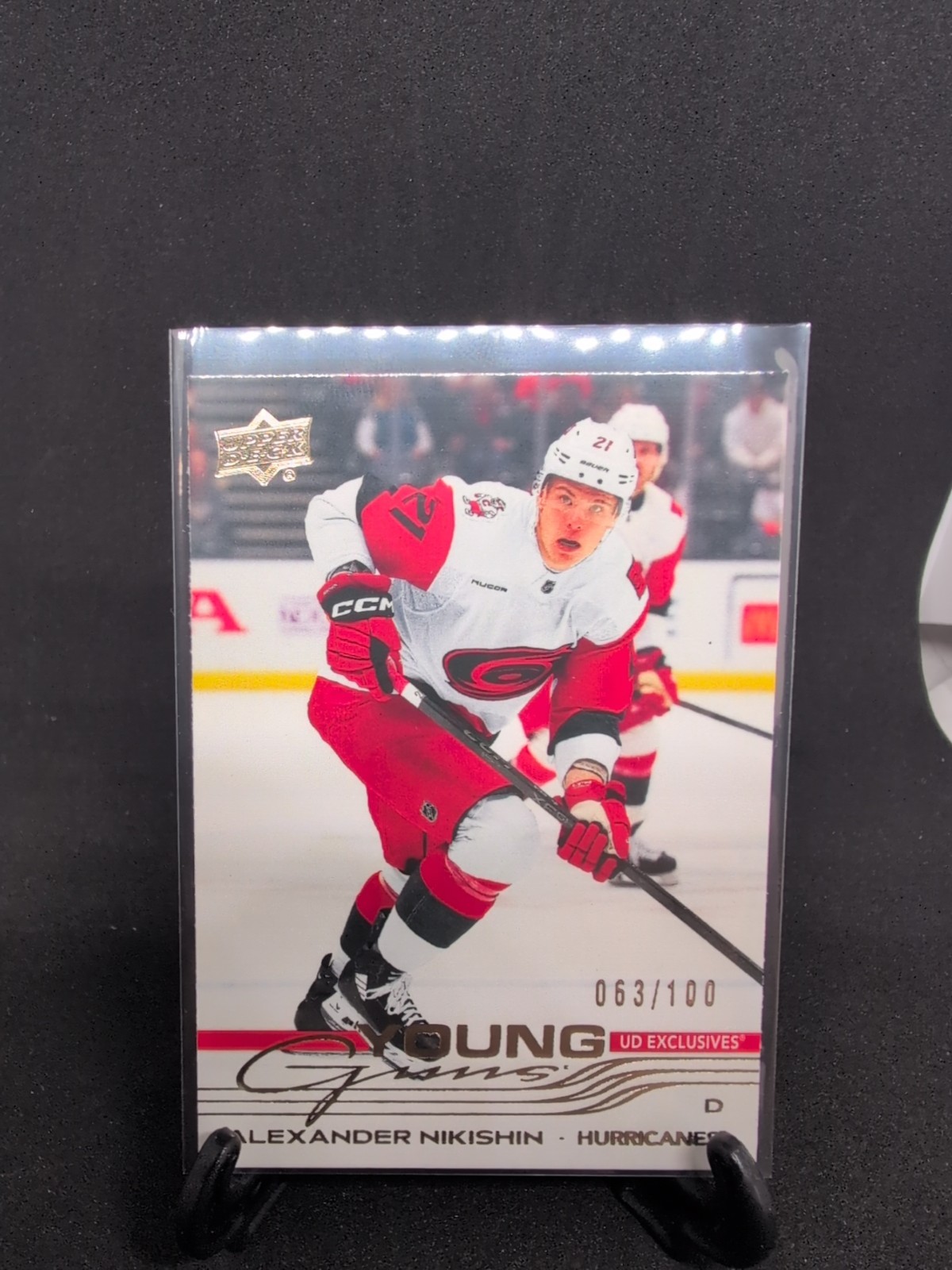 2025-26 Upper Deck Series 2 - Young Guns Alexander Nikishin #461 Exclusives /100