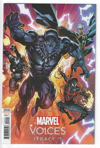 Marvel Voices Legacy 1 Ken Lashley Black Panther Variant Cover C10