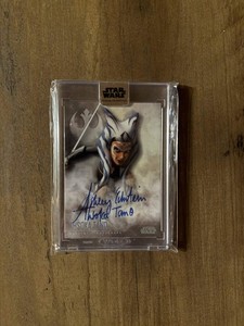 カードダスその他 2016 Topps Star Wars Ahsoka Tano Auto Ahsoka Tano Autograph | eBay