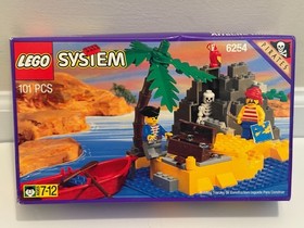 LEGO Pirates: 6254 Rocky Reef 100% Complete with Instructions & Box