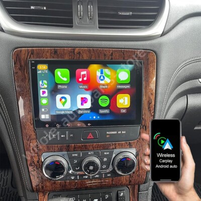 For 2008-2014 Chevrolet Traverse Android 13 Carplay Car Stereo Radio GPS WIFI 