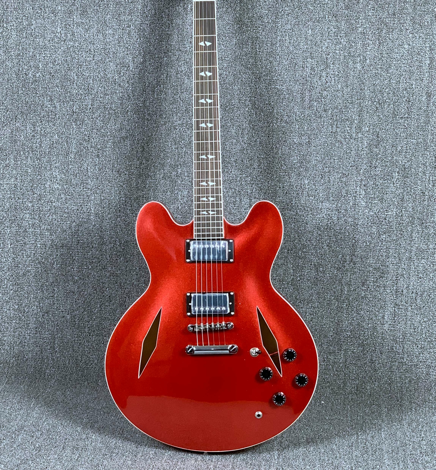 New Firefly FF338 Red Color SemiHollow body Guitar Electric Gutiar(Red