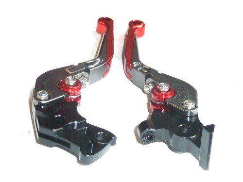 KTM 390 DUKE 2012 - 2019 BRAKE & CLUTCH GREY FOLDING LEVERS ROAD TRACK TS373 - Picture 6 of 10