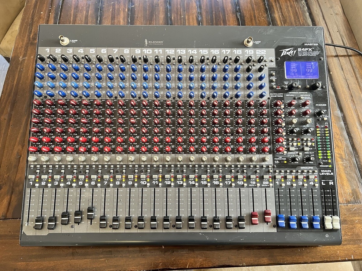 Peavy 24FX 24 Channel Mixer | eBay Peavy 24FX 24 Channel Mixer | eBay