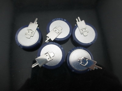 38PCS 5.5V 1F KAMCAP Coin-V Electric Double Layer Farad Super Capacitor