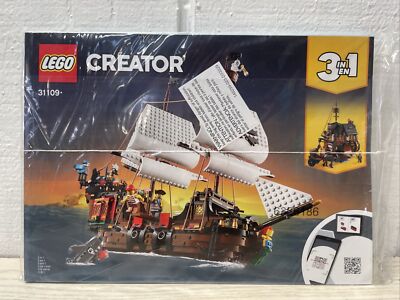 LEGO Creator 31109 Pirate Ship/Skull Island Instruction Manual