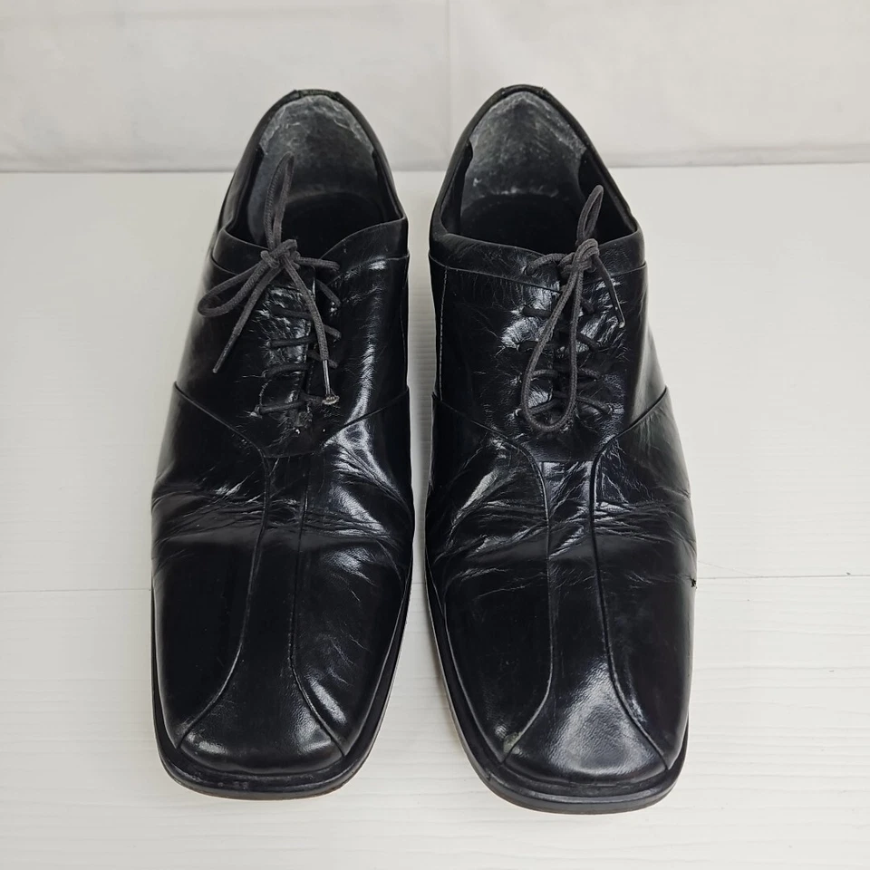 Stacy Adams Leather Upper And Out Sole Balance Men Shoes 9 1/2 M Made In India - Image 2 of 4