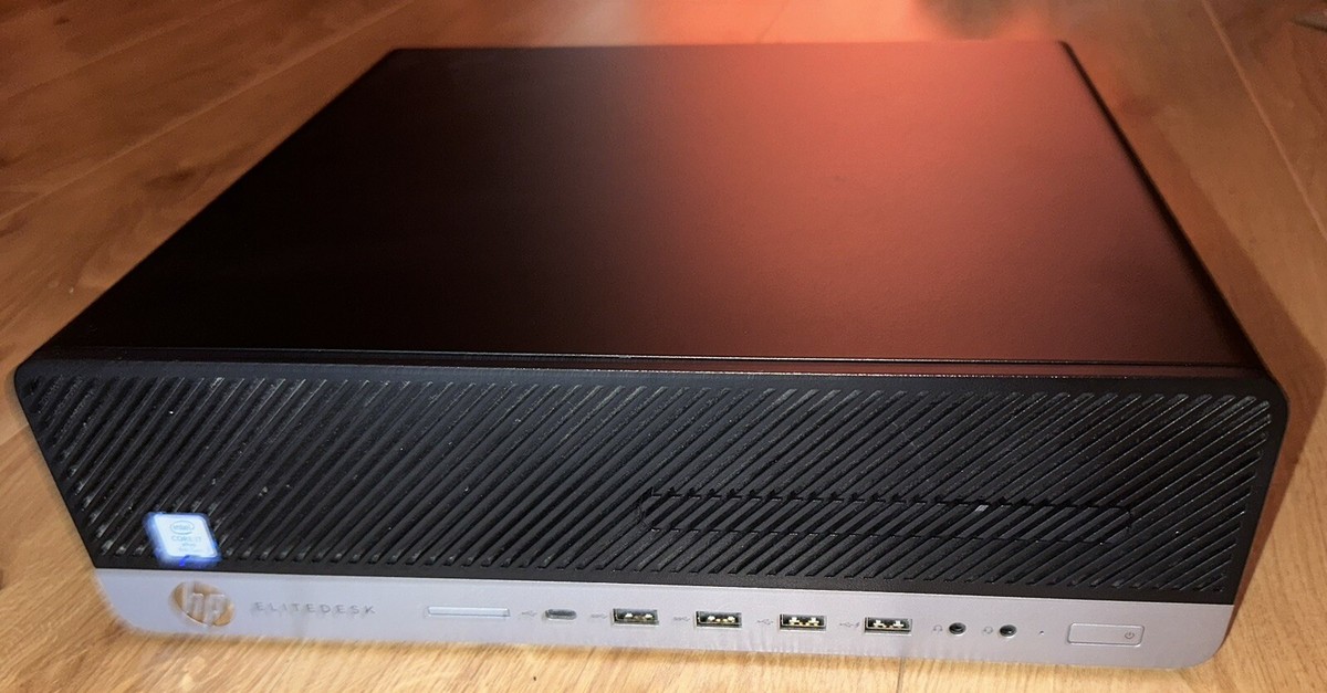 HP EliteDesk800 G4 SF、i7-8700、16GB、512GB HP EliteDesk 800 G4 SFF PC i7-8700 8th Gen 16GB RAM 512GB SDD M2