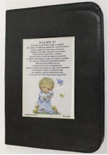 Bible Cover Black Cuando reine El Mesias  -  12 x 8 x 2