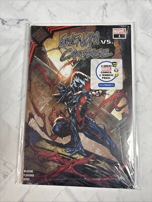 King in Black: Gwenom Vs. Carnage #1 (Marvel 2021) SEALED WALMART VARIANT PACK