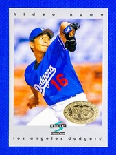 Hideo Nomo #159 (1997 Score/Pinnacle) Gold Premium Stock, Los Angeles Dodgers