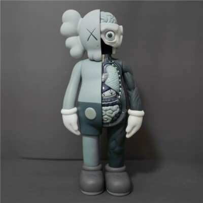 5Color KAWS Companion Half body Anatomy Action Figure Deco Art Toy Collect 7.6in