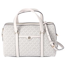 Borsa a tracolla Michael Kors Jet Set da viaggio media crema leggera MK 
