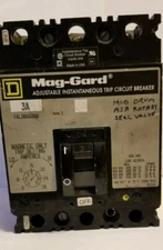 Square D FAL36003IIM Circuit Breaker Adjustable Trip 3A 600VAC