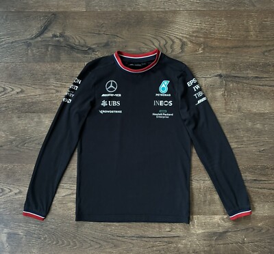 Mercedes AMG Petronas F1 Men's Team Long Driver Black TH