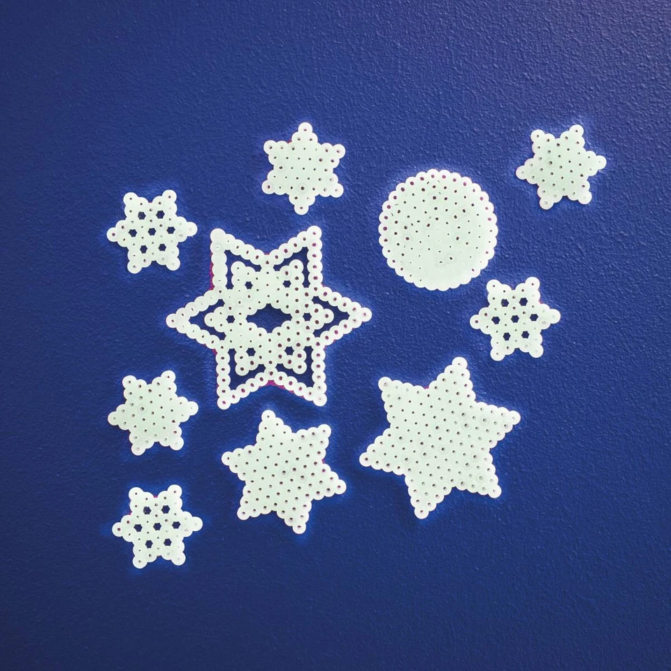 Playbox Bügelperlen 1000 Stück midi - Glow in the dark / nachtleuchtend - Bild 3 von 3