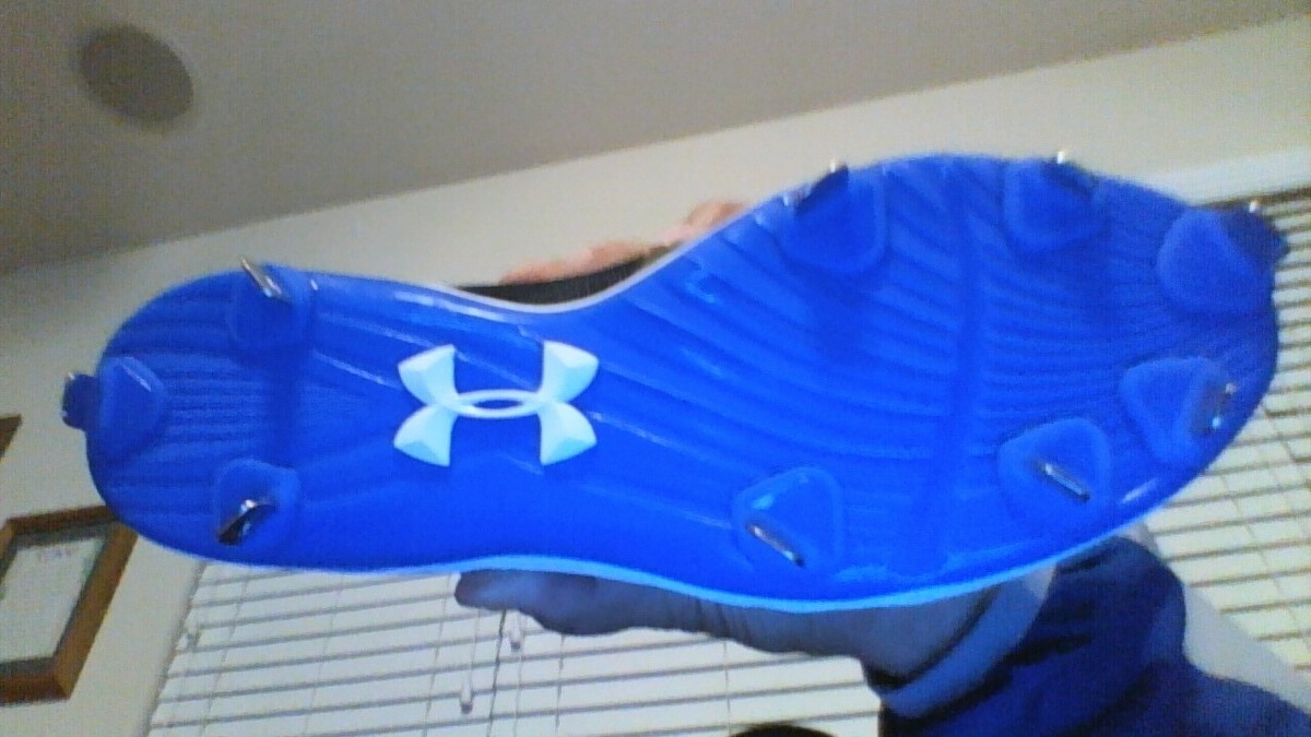 Under Armour Shoes Sz 13 Under Armour MLB Heater Mid ST Compfit Baseball Cleats Under armour Multi-Color 13 US Baseball & Softball Shoes  main image 4