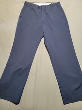 Vntg 1970s Wrangler Western Pants Men's Sz 30 X 30 Navy Blue Dress Slacks 80's