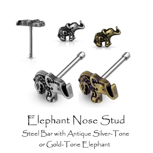 Nose Ring Stud Hoop 6mm 8mm 10mm - Steel Ear Cartilage Tragus Earring Piercing - Picture 23 of 25