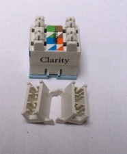 Ortronics Clarity TracJack OR-TJ5E00-26 CAT5e Jack, Blue Phone /Data