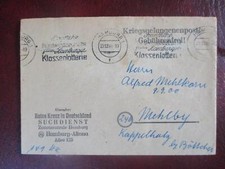 (X1372) Umschlag Suchdienst Rotes Kreuz Zonenzentrale Hamburg 22.12.48