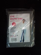 Eva Gray Raincoat Poncho Size 68 X 115 Cm