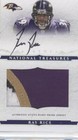 2008 Playoff National Treasures Ray Rice #107