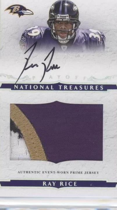 2008 Playoff National Treasures Ray Rice #107 - 1 of 2
