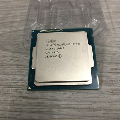 Intel Xeon E3-1225 v3 3,2GHz CPU Prozessor Quad-Core SR1KX