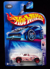2003 Hot Wheels Featuring 1957 T-BIRD Star Spangled - 2/5 Collectors 124