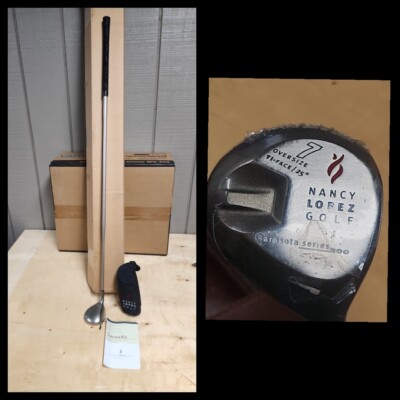 Nancy Lopez 25? Degree 7 Wood Stiff Flex Graphite Good Condition 30634 Badgrip