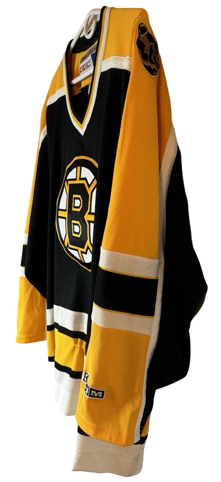 VTG 90s CCM Boston Bruins Black Bears Classic NHL Hockey Jersey Mens XL* - Image 4 of 4
