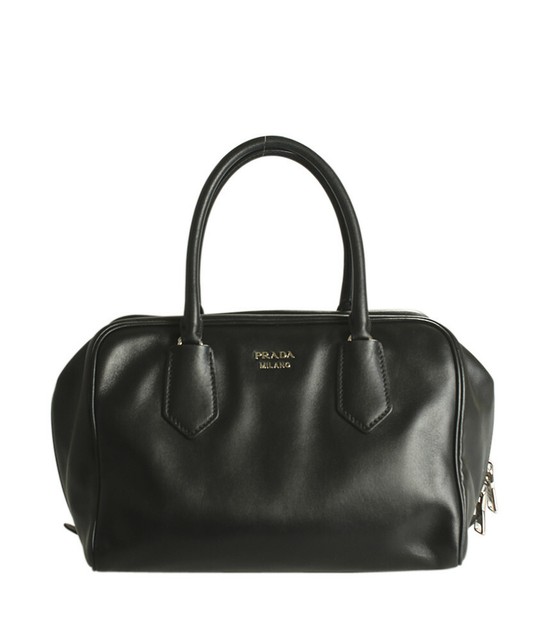 prada leather logo satchel