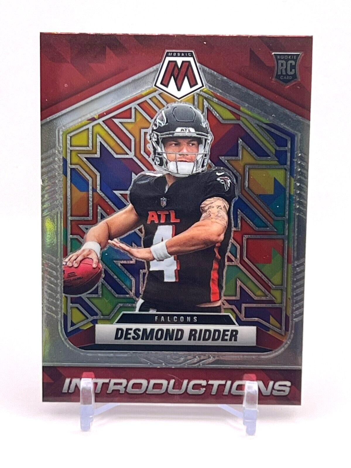 2022 Mosaic Football Desmond Ridder Introductions RC #I-2 Falcons