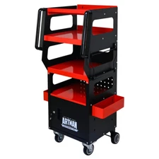 4 Level Multi Purpose Trolley Layered Storage For Automotive Diagnostics Host