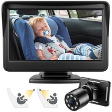 Car Baby Camera 4.3'' HD Infrared Night Vision Function Baby Car Camera Displ...