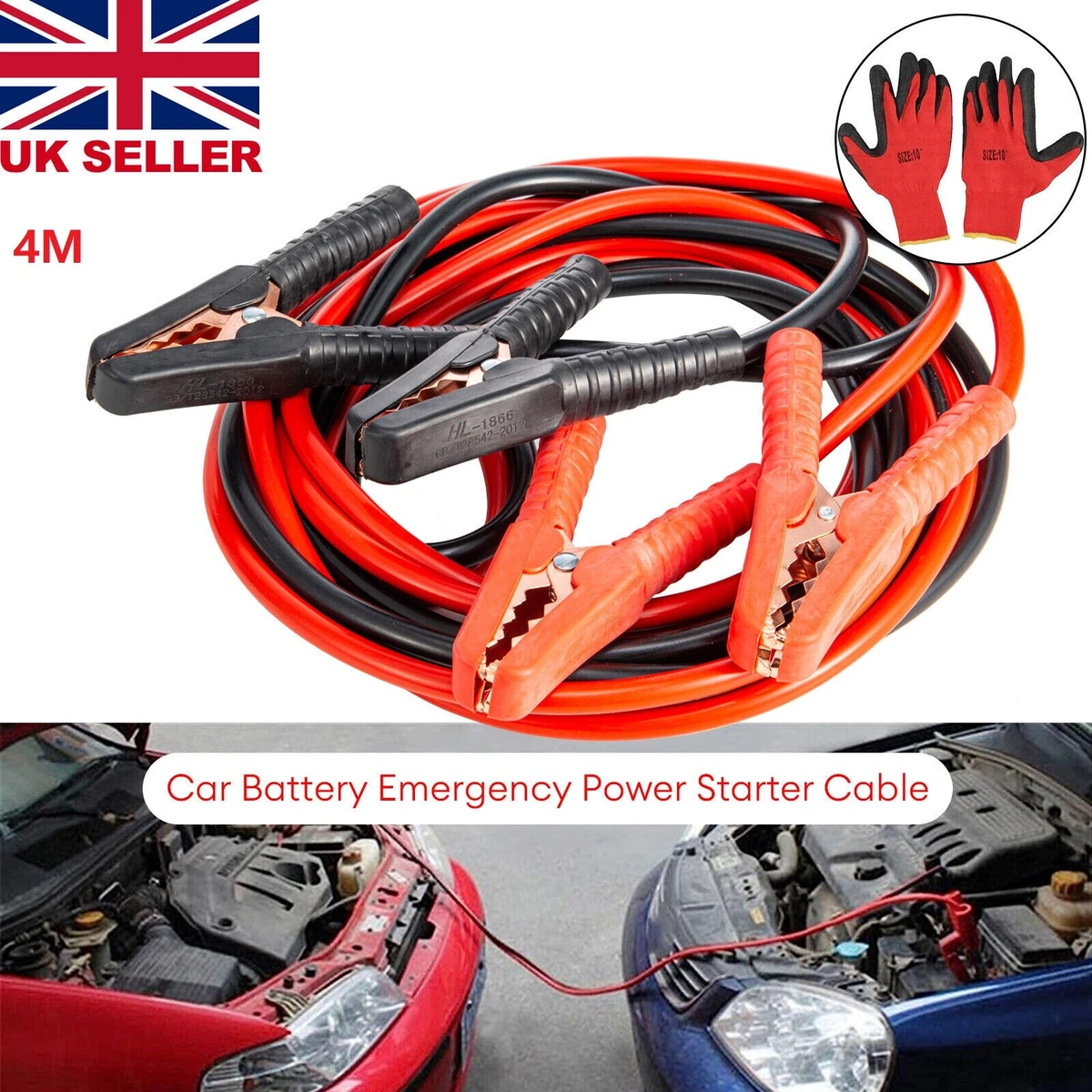 Jump leads outlet