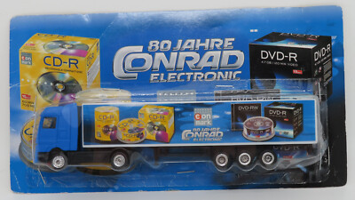 B GRELL HO 1/87 TRUCK TRUCK TRAILER MB MERCEDES ACTROS CONRAD ELECTRONIC BOX