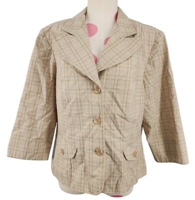 Blazer Dressbarn Marron - Taille 14 - Costume Pantalon - Très Bon état Occasion