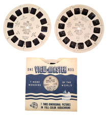 Sawyer's Vintage View Master Reels Lot 3 Grand Canyon National Park 26 31 32