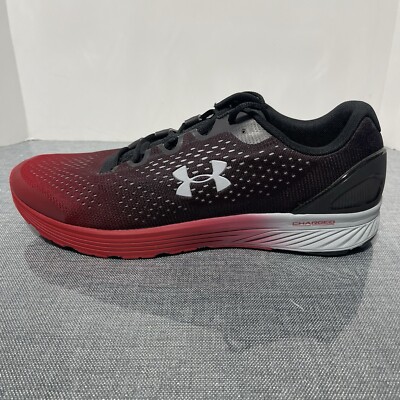 Under Armour Mens Charged Bandit 4 3020319-005 Red Running Shoes Sneakers Sz 14